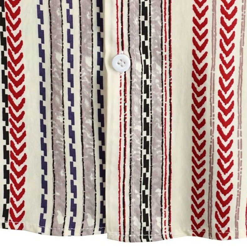 Ovogue-Paris™ | chemise à rayures colorées