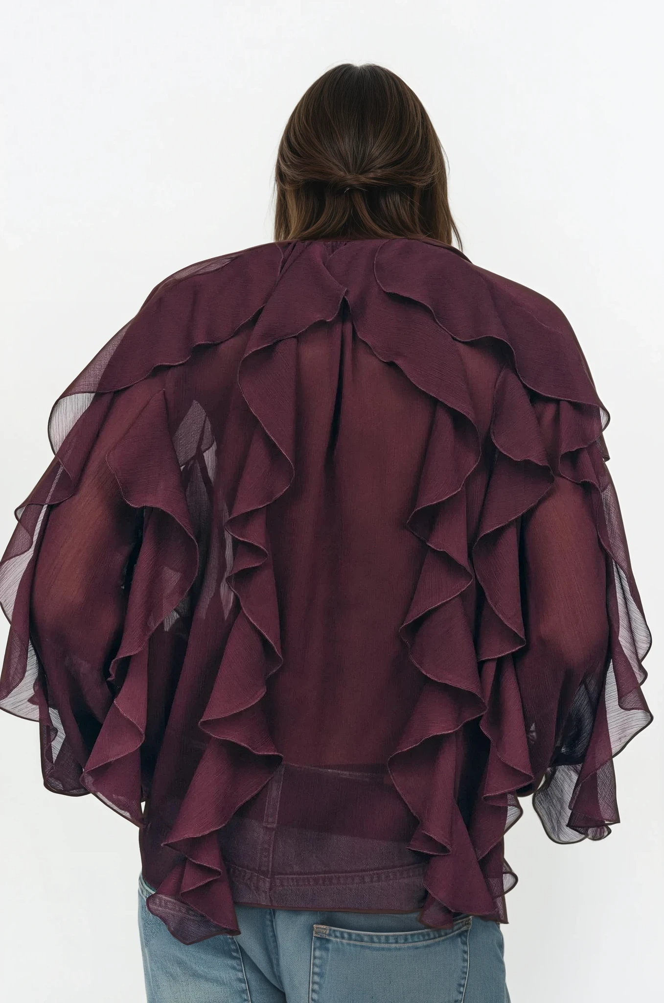 Ovogue-Paris™ | Pure Desire - Blouse à volants