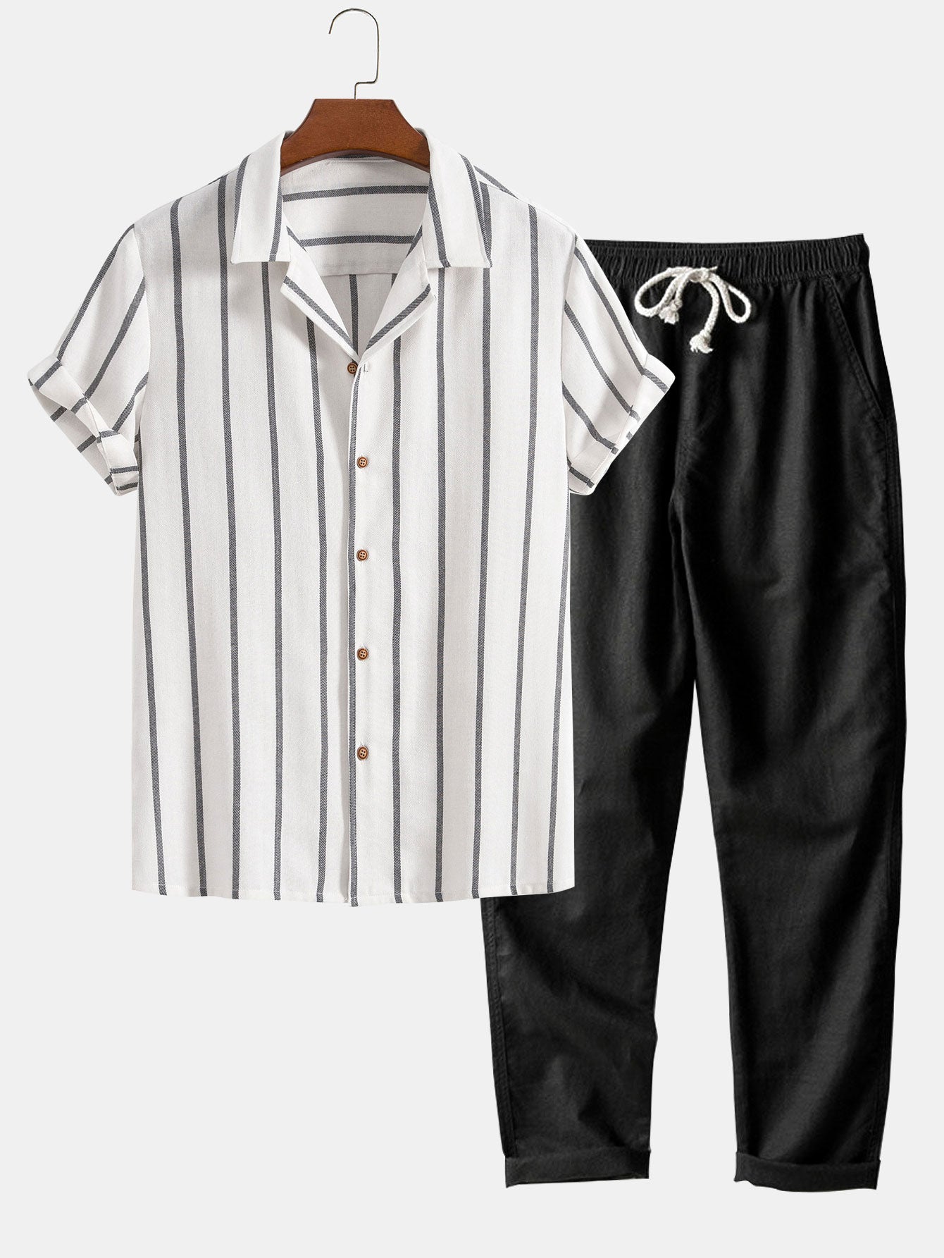Ovogue-Paris™ | Ensemble chic à manches courtes