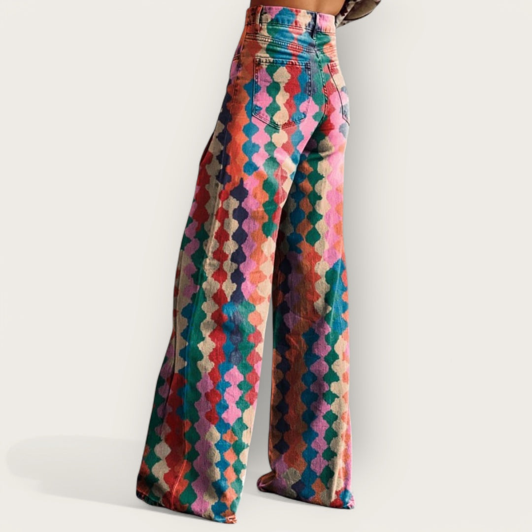 Ovogue-Paris™ | Pantalon bohème ample