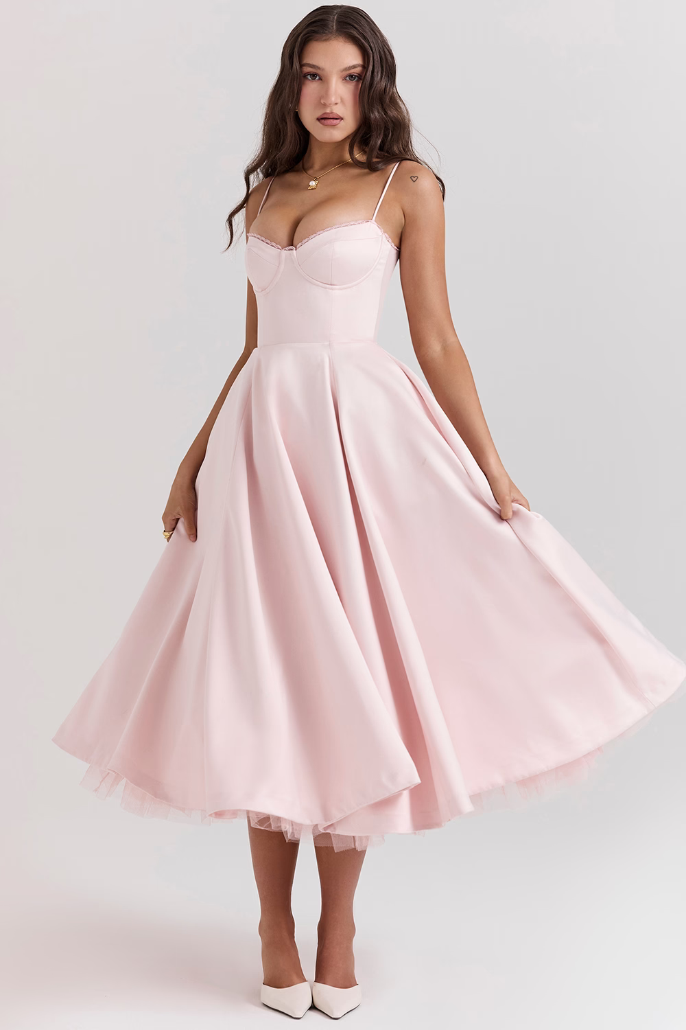 Ovogue-Paris™ | Robe de Rêve en Satin et Tulle