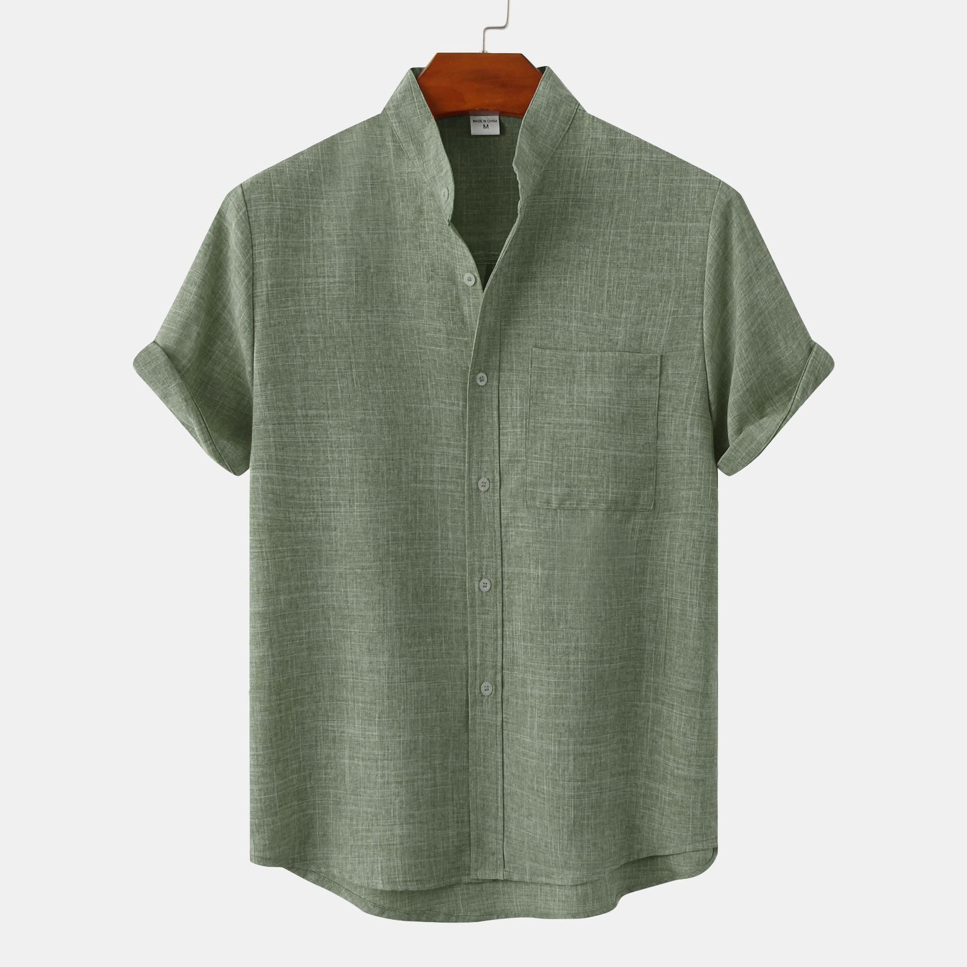 Ovogue-Paris™ | chemise en coton avec boutons