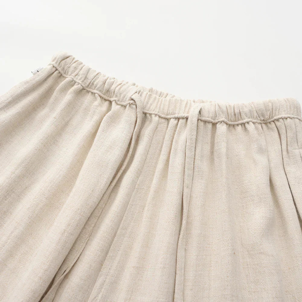 Ovogue-Paris™ | Pantalon slim en lin