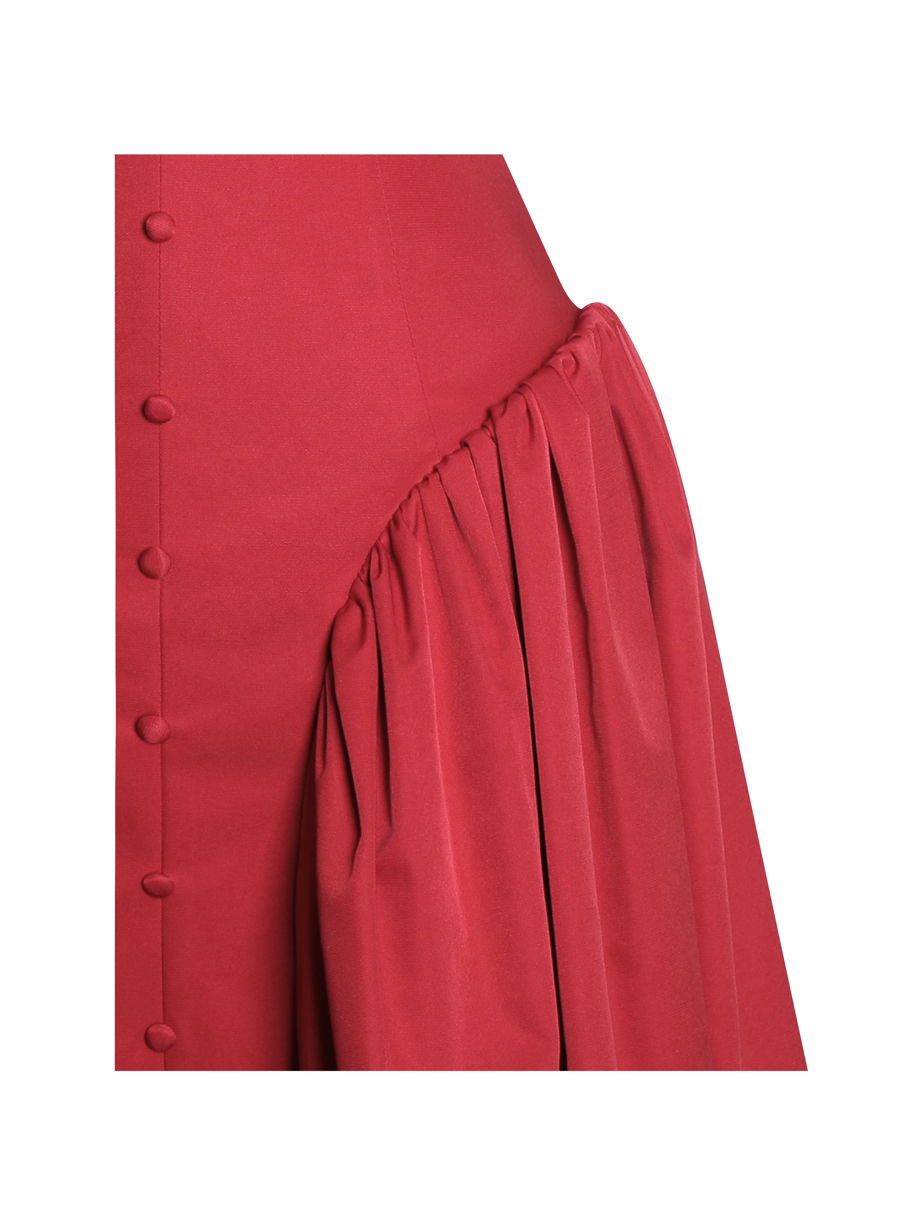 Ovogue-Paris™ | Robe Midi Rouge