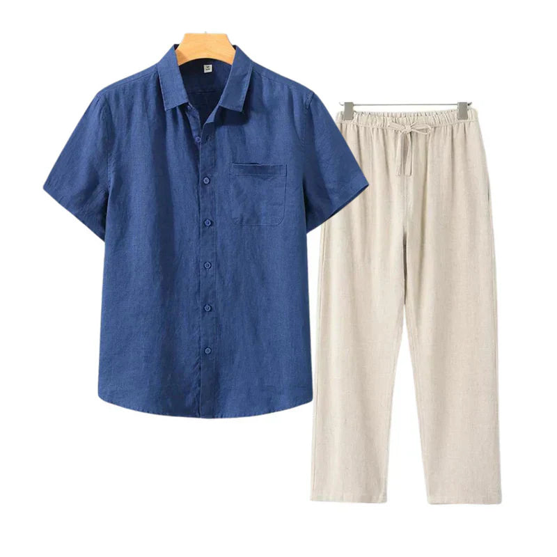 Ovogue-Paris™ | Combo lin manches courtes