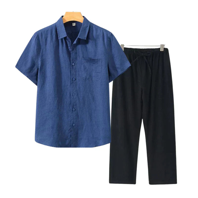 Ovogue-Paris™ | Combo lin manches courtes