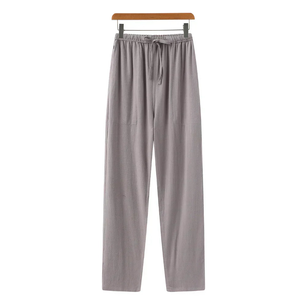 Ovogue-Paris™ | Pantalon slim en lin