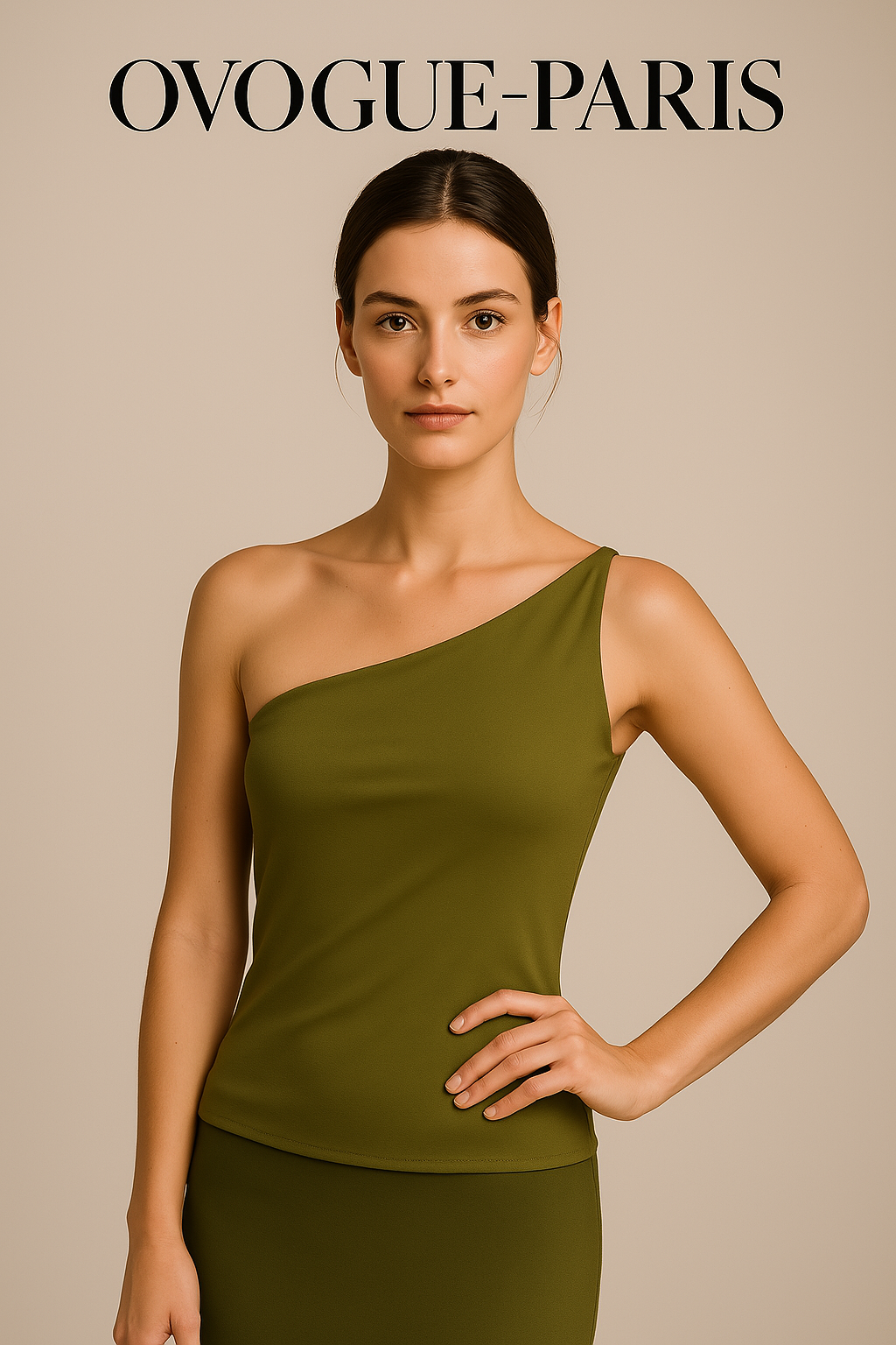 Ovogue-Paris™ | Top Asymétrique Torsadé
