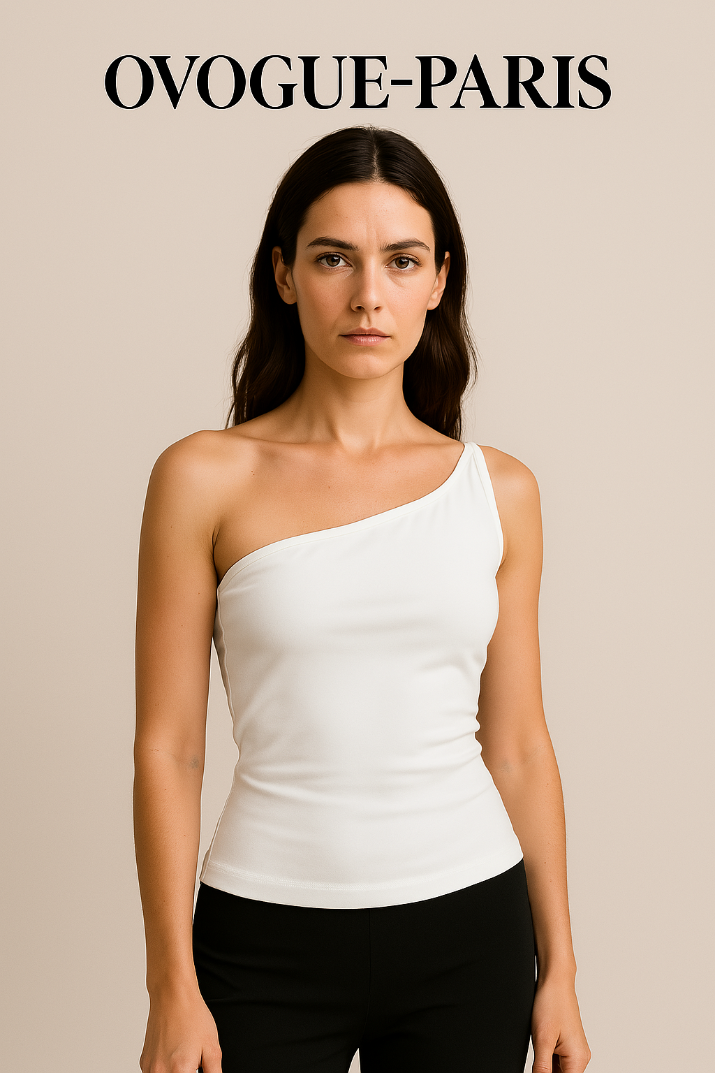 Ovogue-Paris™ | Top Asymétrique Torsadé