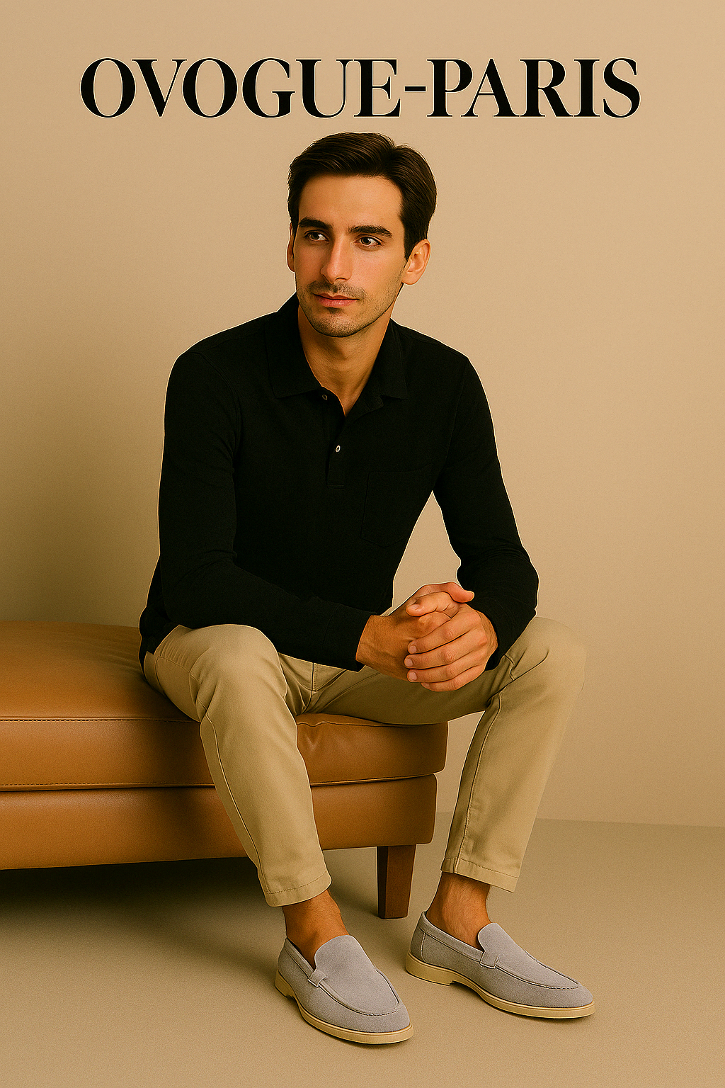 Ovogue-Paris™ | Mocassins en daim