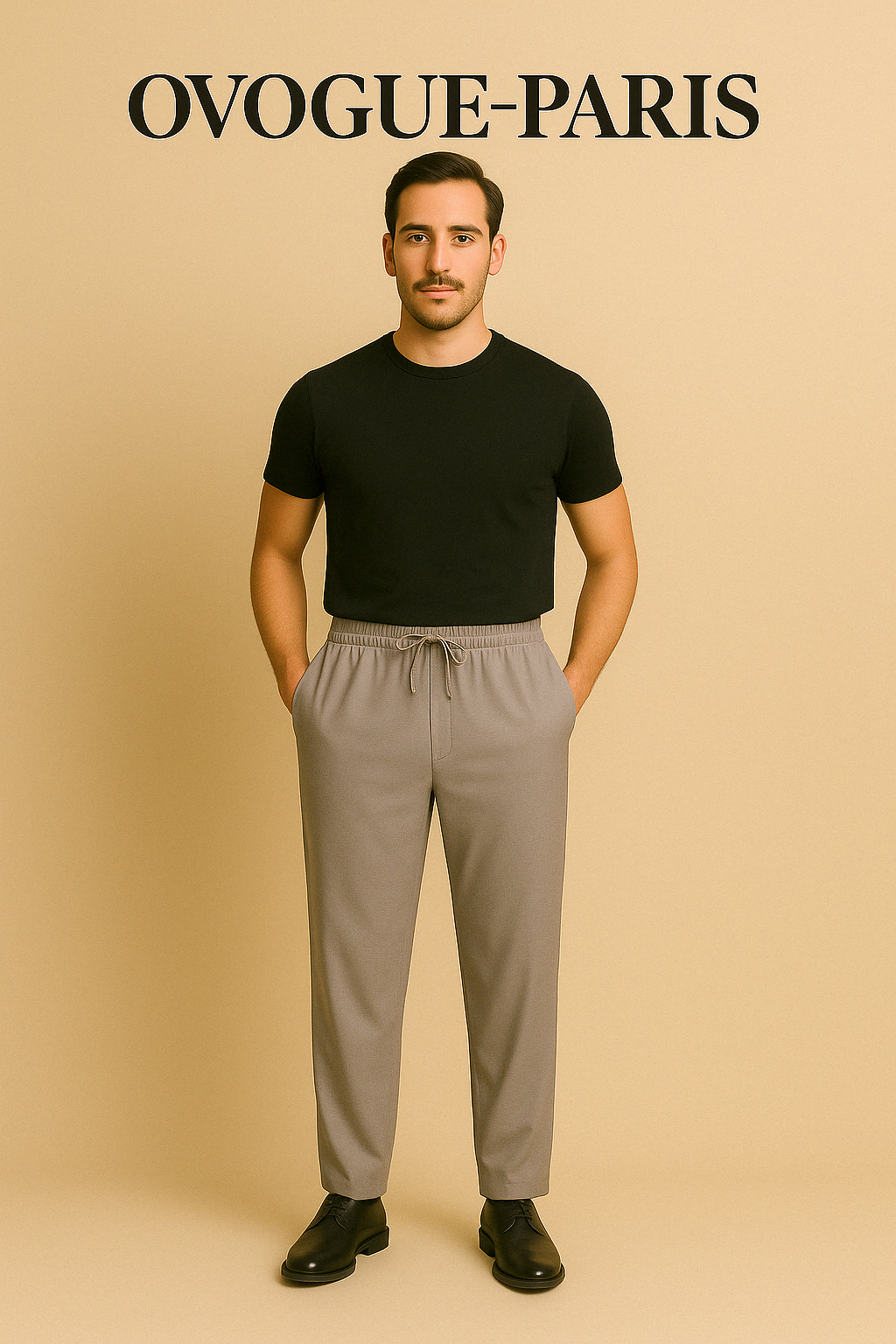 Ovogue-Paris™ | Pantalon slim en lin
