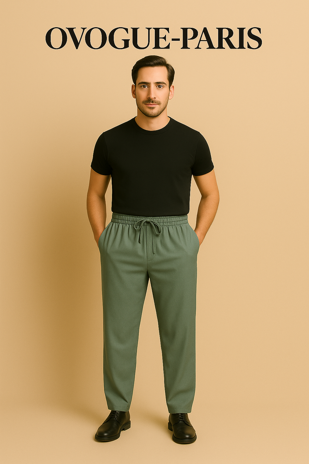 Ovogue-Paris™ | Pantalon slim en lin