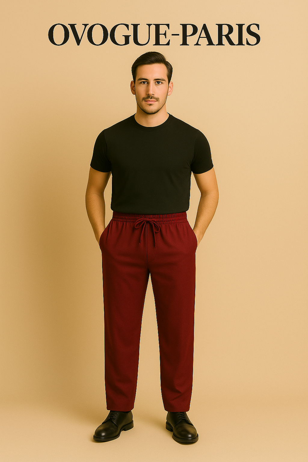Ovogue-Paris™ | Pantalon slim en lin