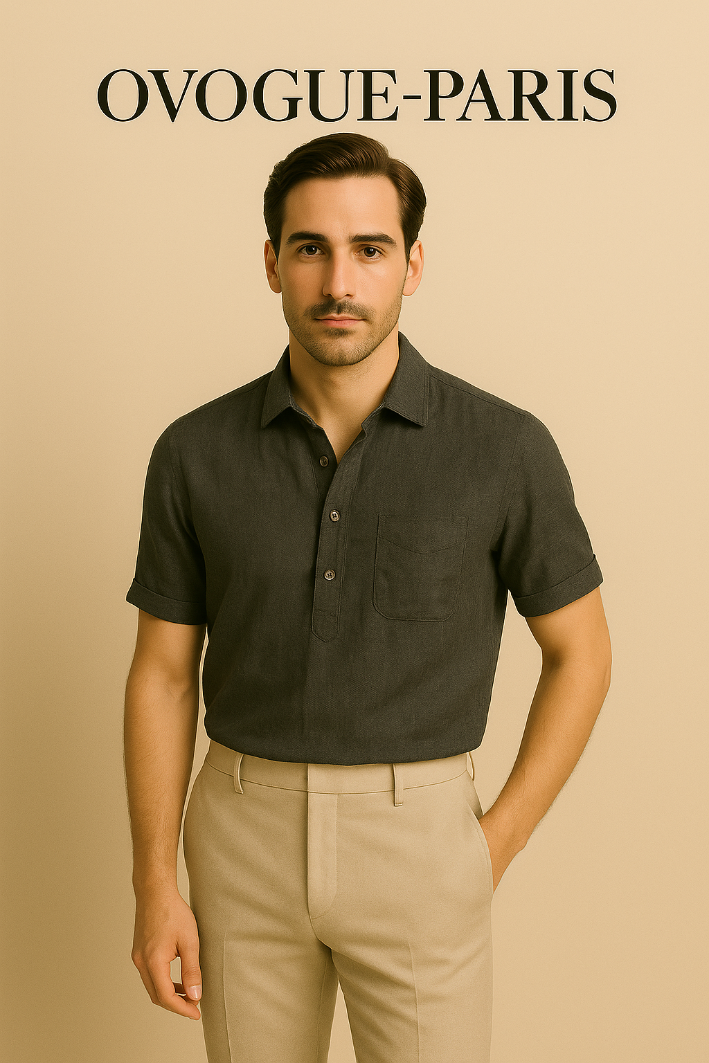 Ovogue-Paris™ | Polo en lin