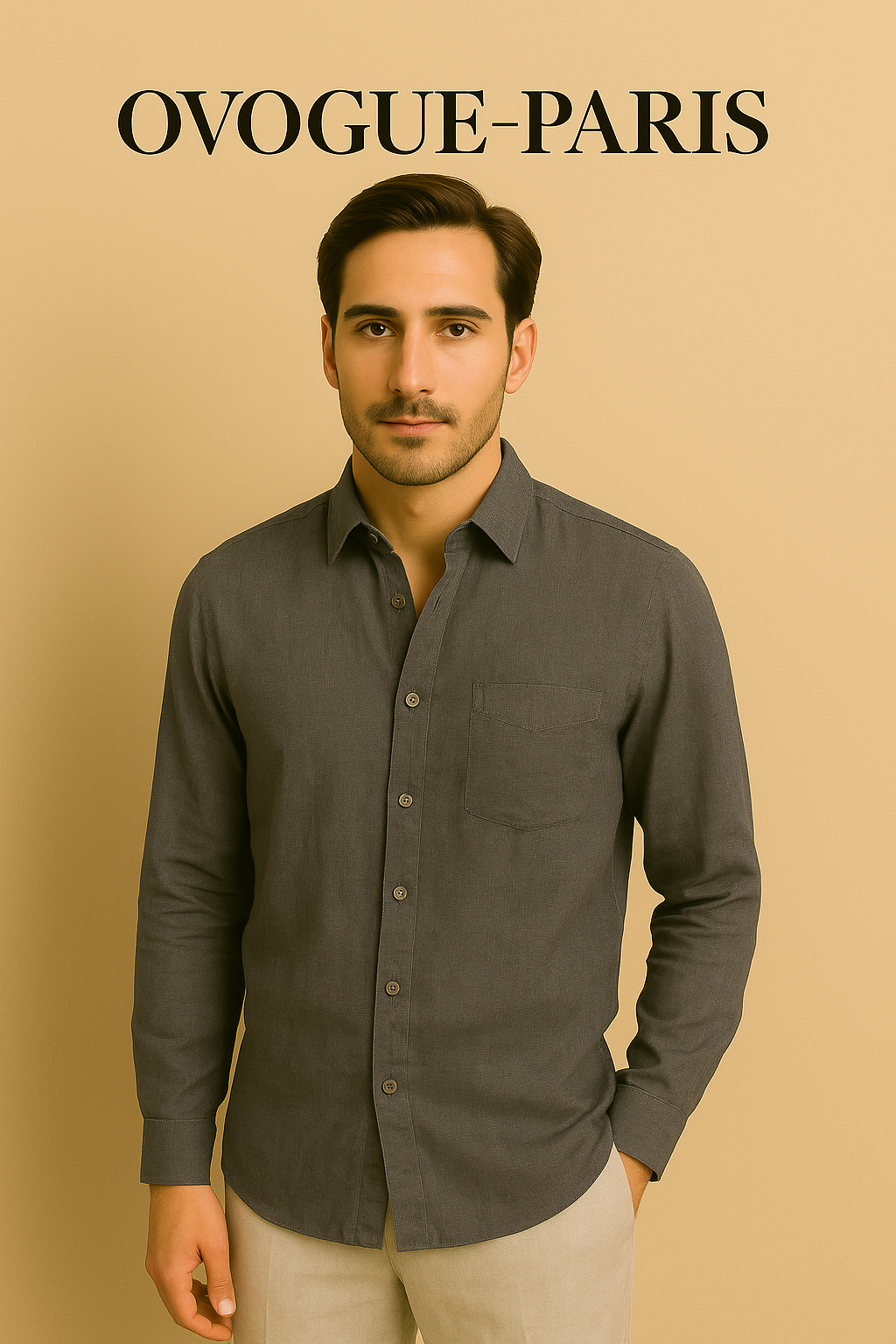 Ovogue-Paris™ | Chemise en lin