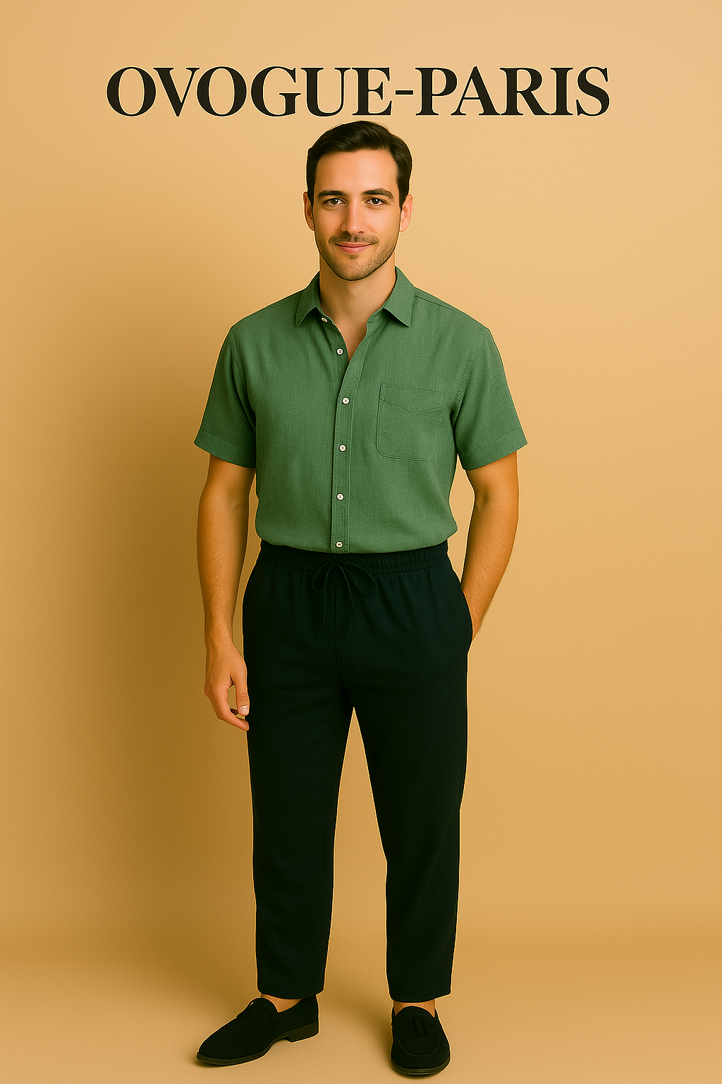 Ovogue-Paris™ | Combo lin manches courtes