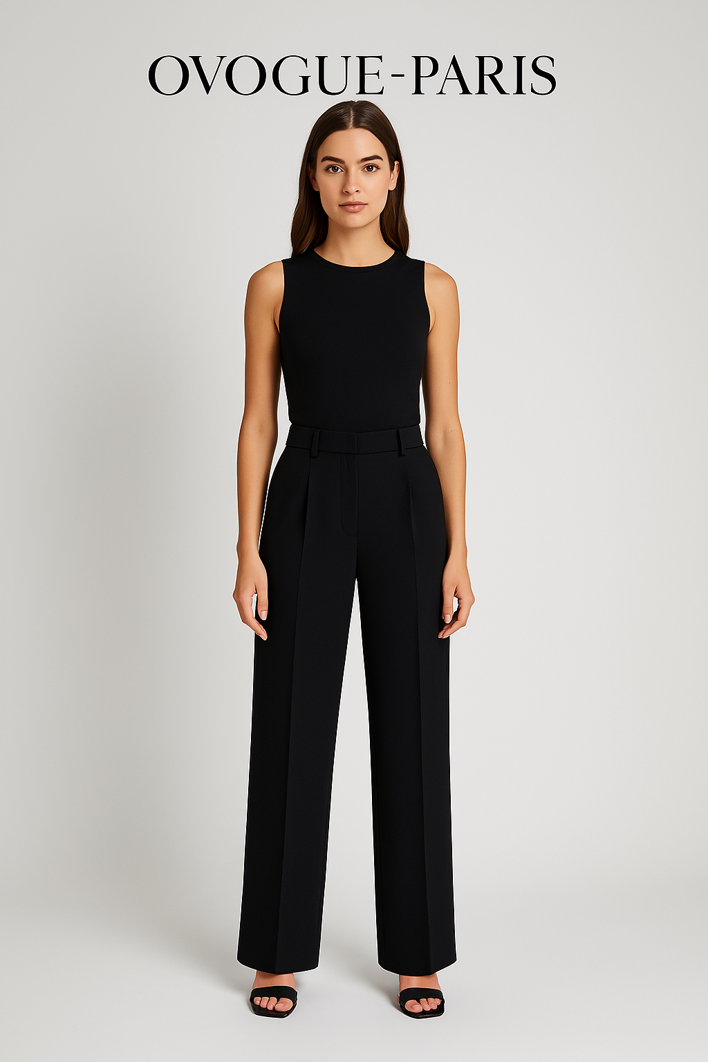 Ovogue-Paris™ | Pantalon Large Élégant