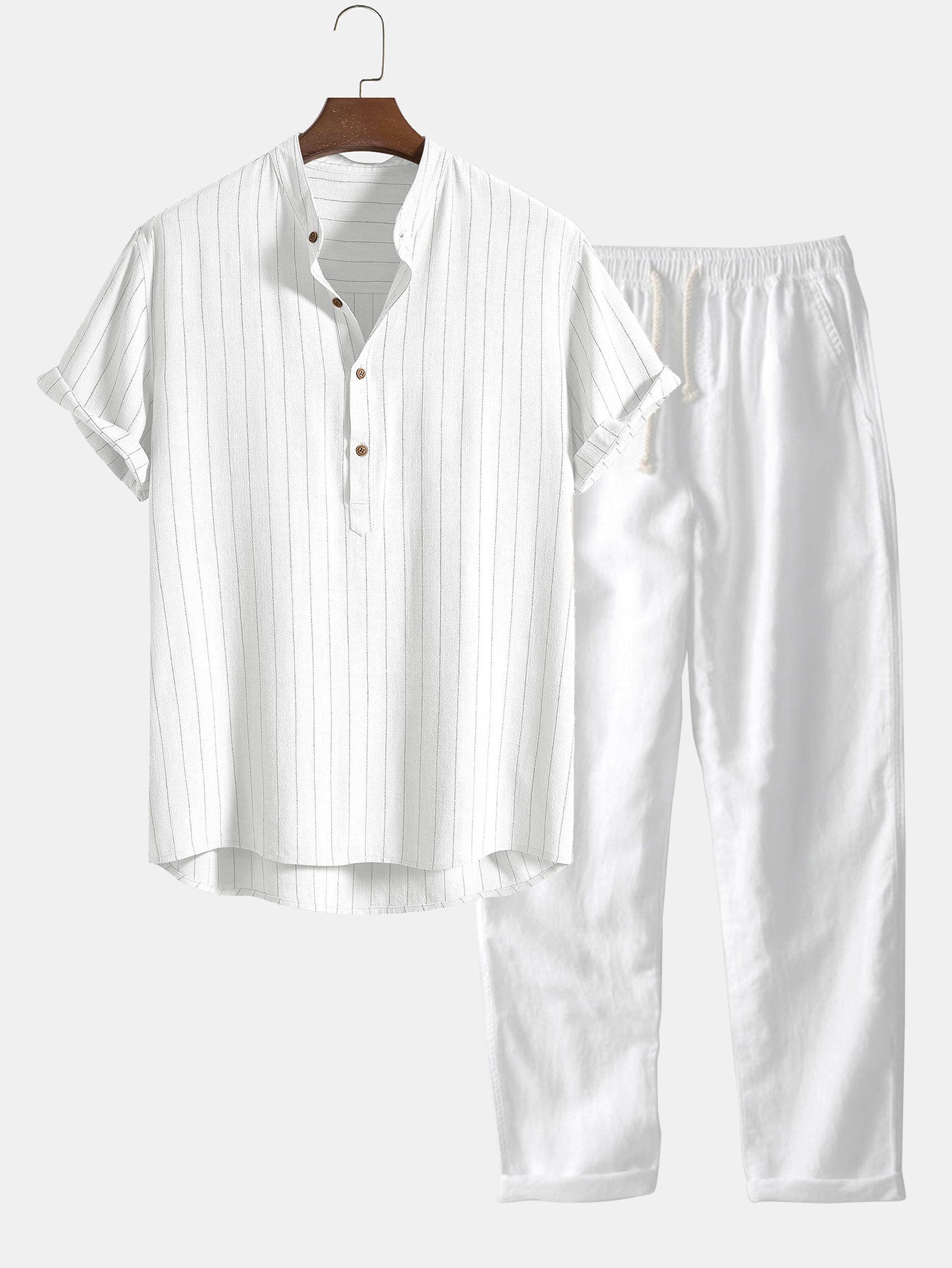 Ovogue-Paris™ | Ensemble d'été soigné à manches courtes