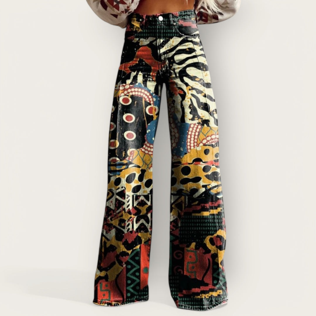 Ovogue-Paris™ | Art pantalon large