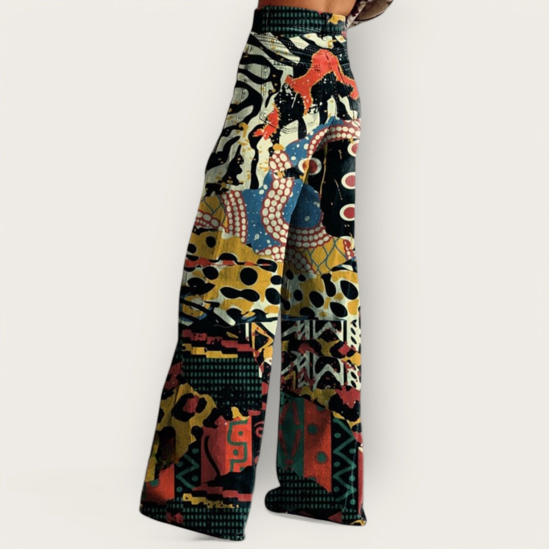 Ovogue-Paris™ | Art pantalon large