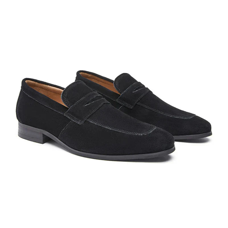 Ovogue-Paris™ | Mocassins à lanières en daim