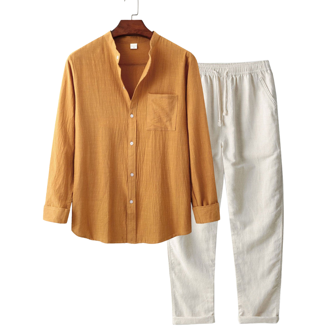 Ovogue-Paris™ | Ensemble d'été chic à manches longues