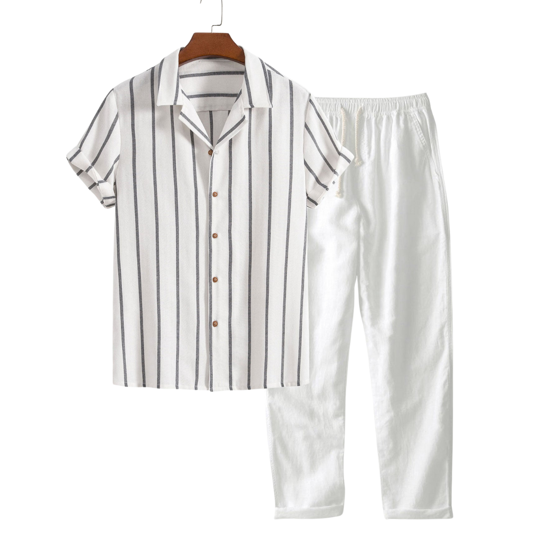 Ovogue-Paris™ | Ensemble chic à manches courtes