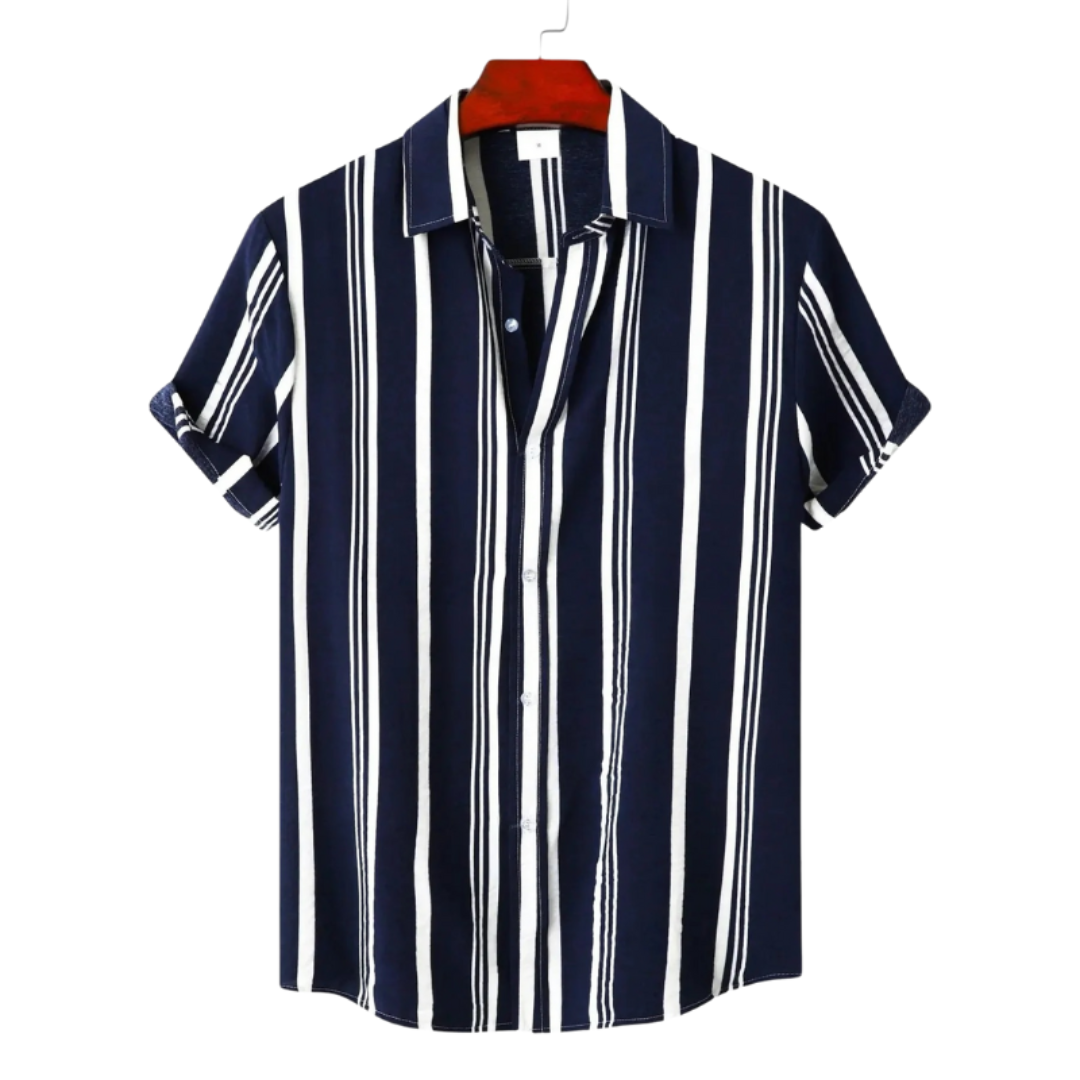 Ovogue-Paris™ | chemise rayée de luxe
