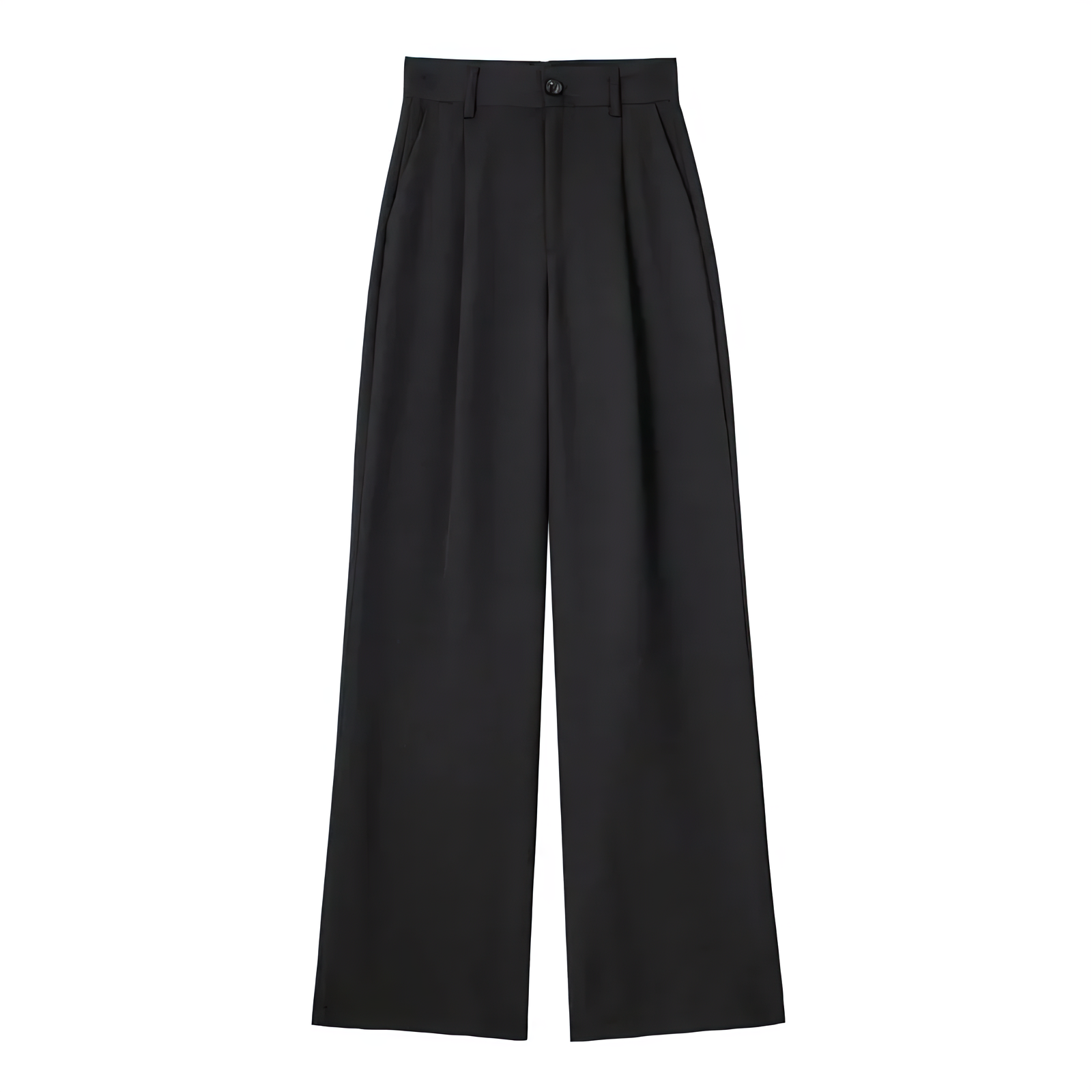 Ovogue-Paris™ | Pantalon Large Noir Intemporel