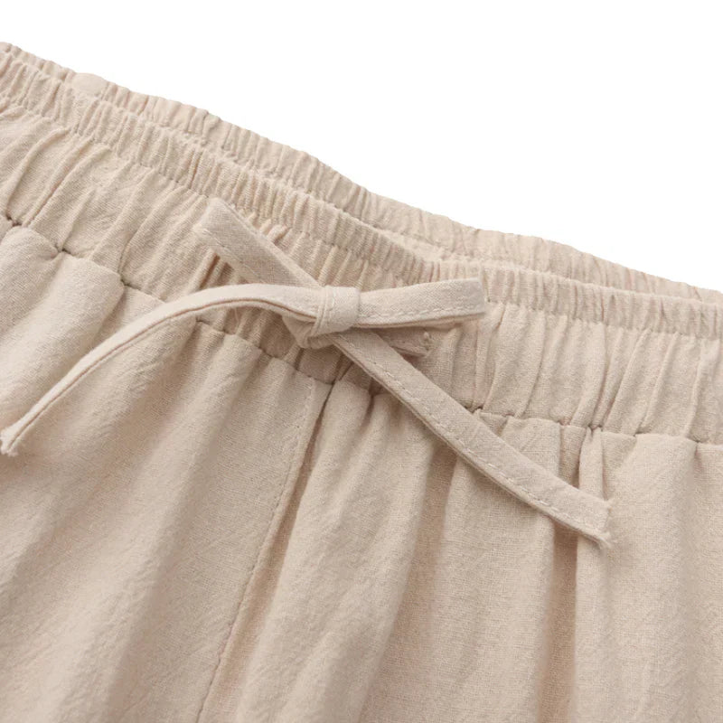 Ovogue-Paris™ | Pantalon en lin