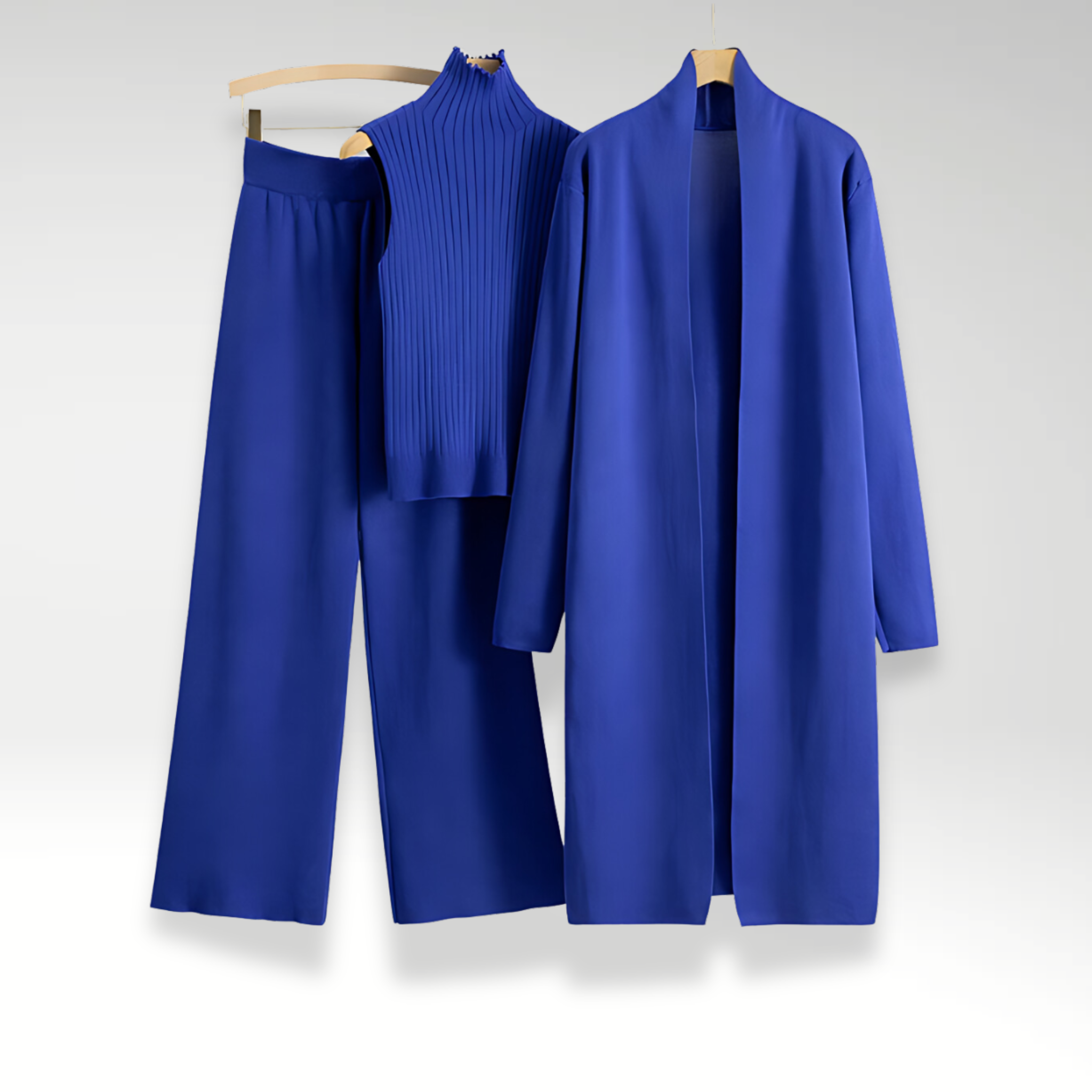 Ovogue-Paris™ | Ensemble trois pièces en maille Luxe