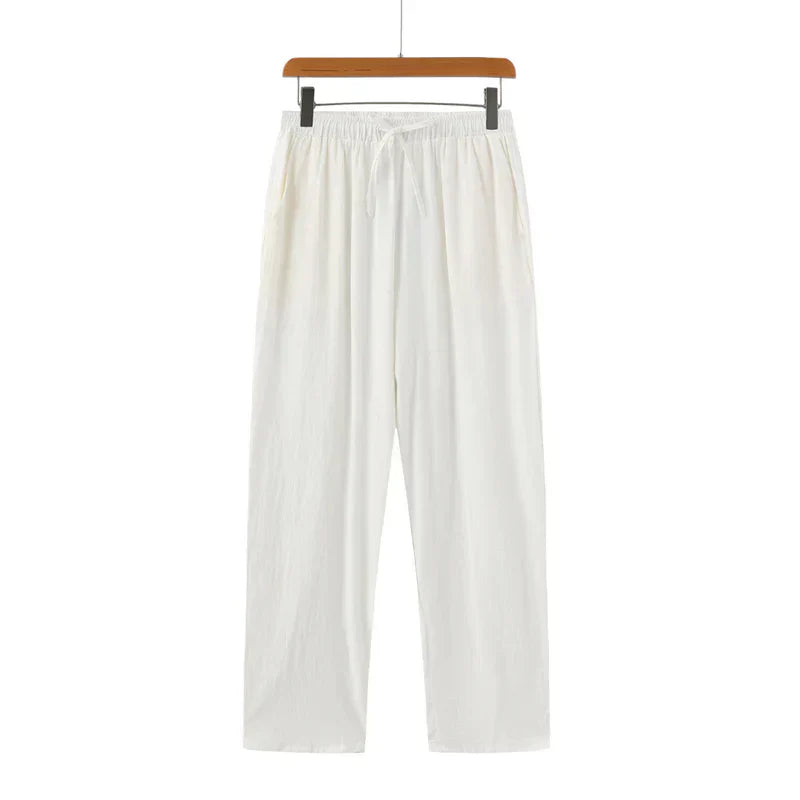 Ovogue-Paris™ | Pantalon en lin