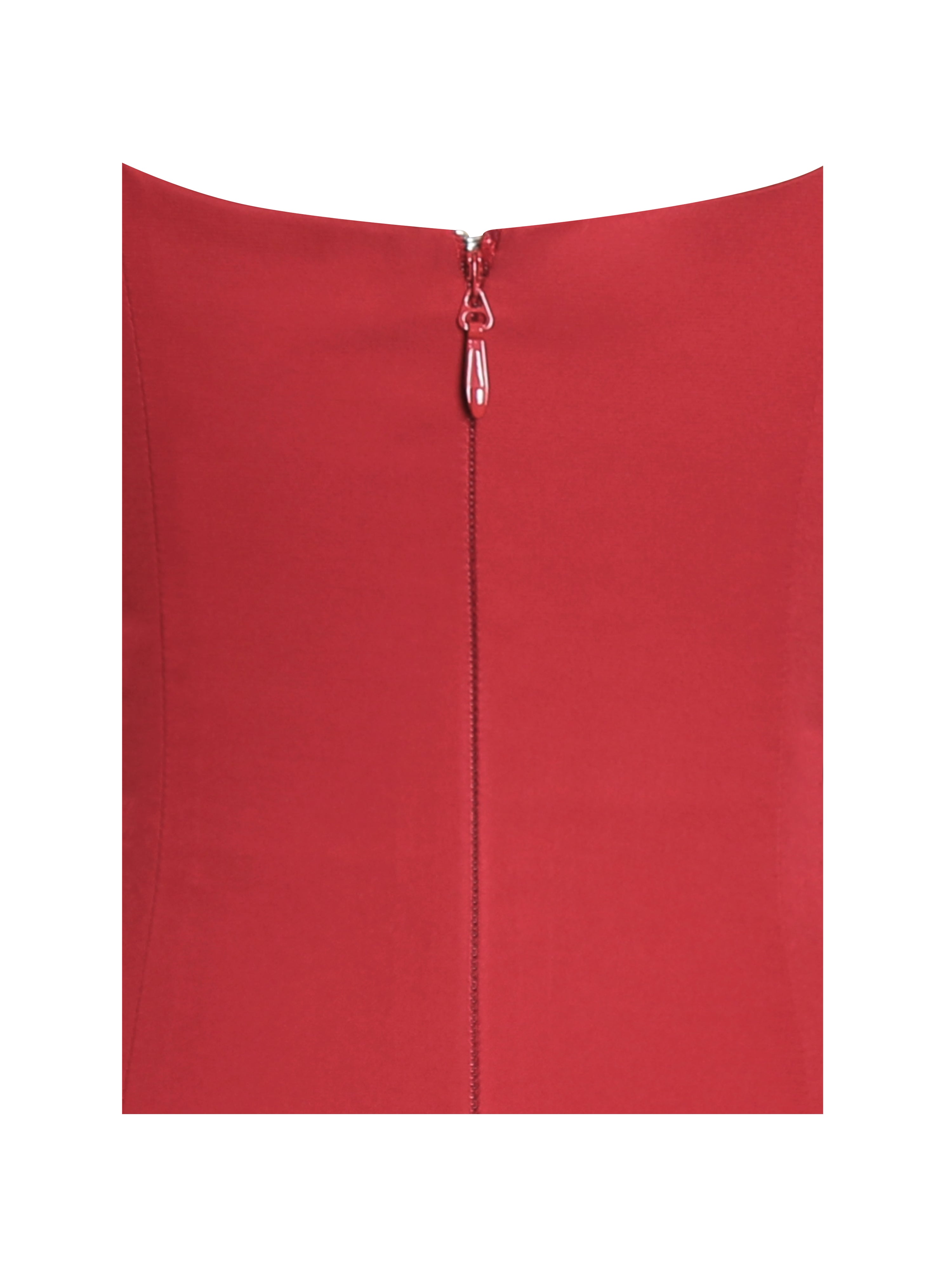 Ovogue-Paris™ | Robe Midi Rouge