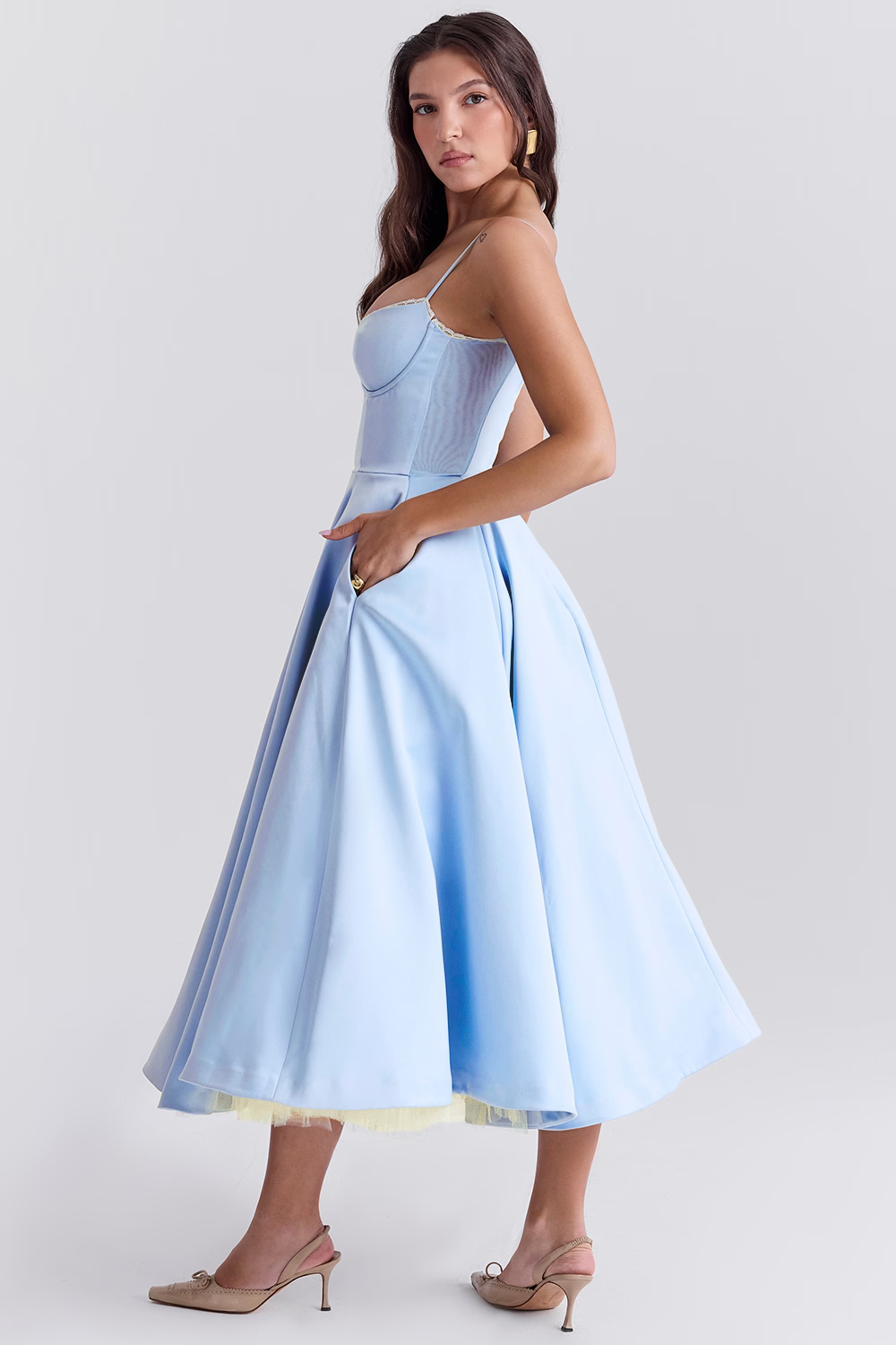 Ovogue-Paris™ | Robe de Rêve en Satin et Tulle