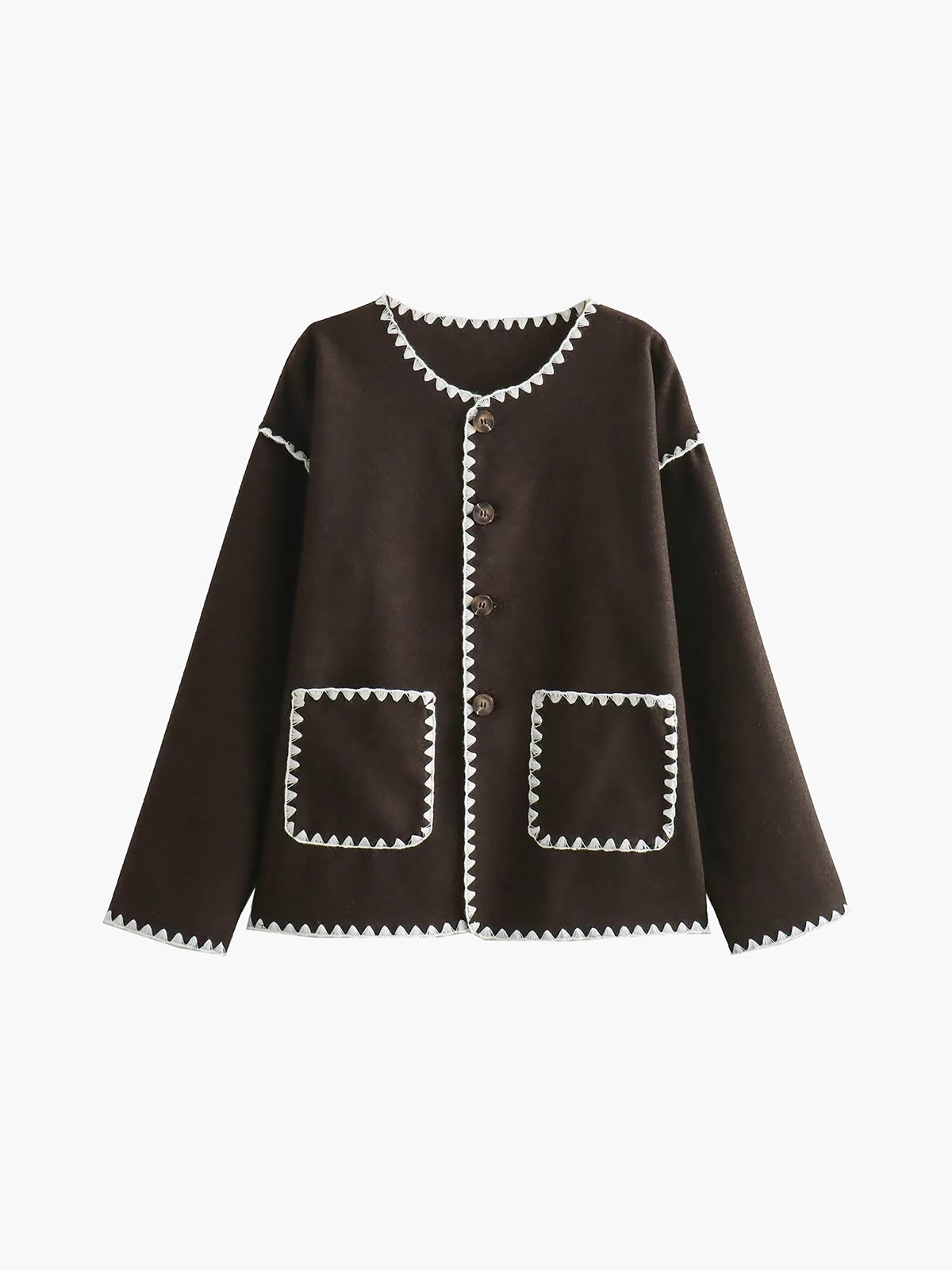 Ovogue-Paris™ | Veste contrastée