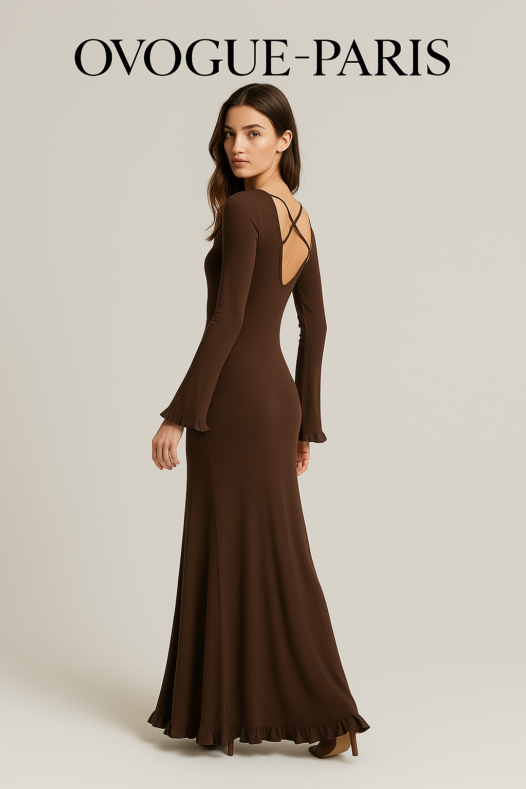 Ovogue-Paris™ | Robe de classe à manches larges