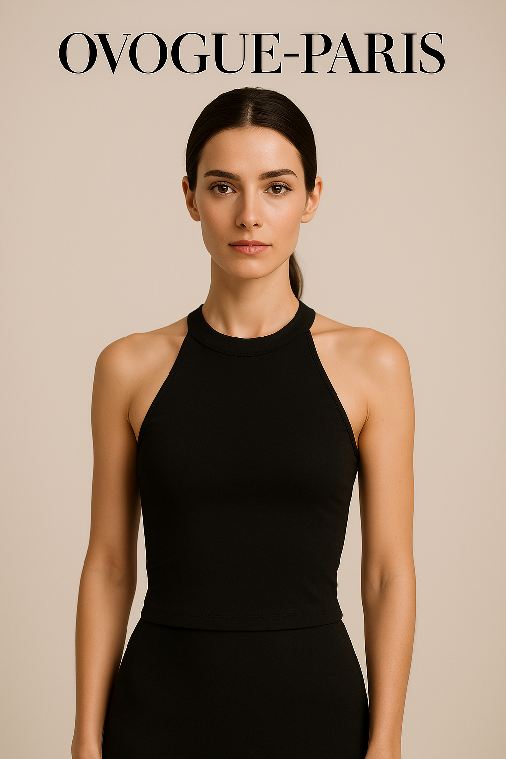 Ovogue-Paris™ | Top Court À Encolure Halter