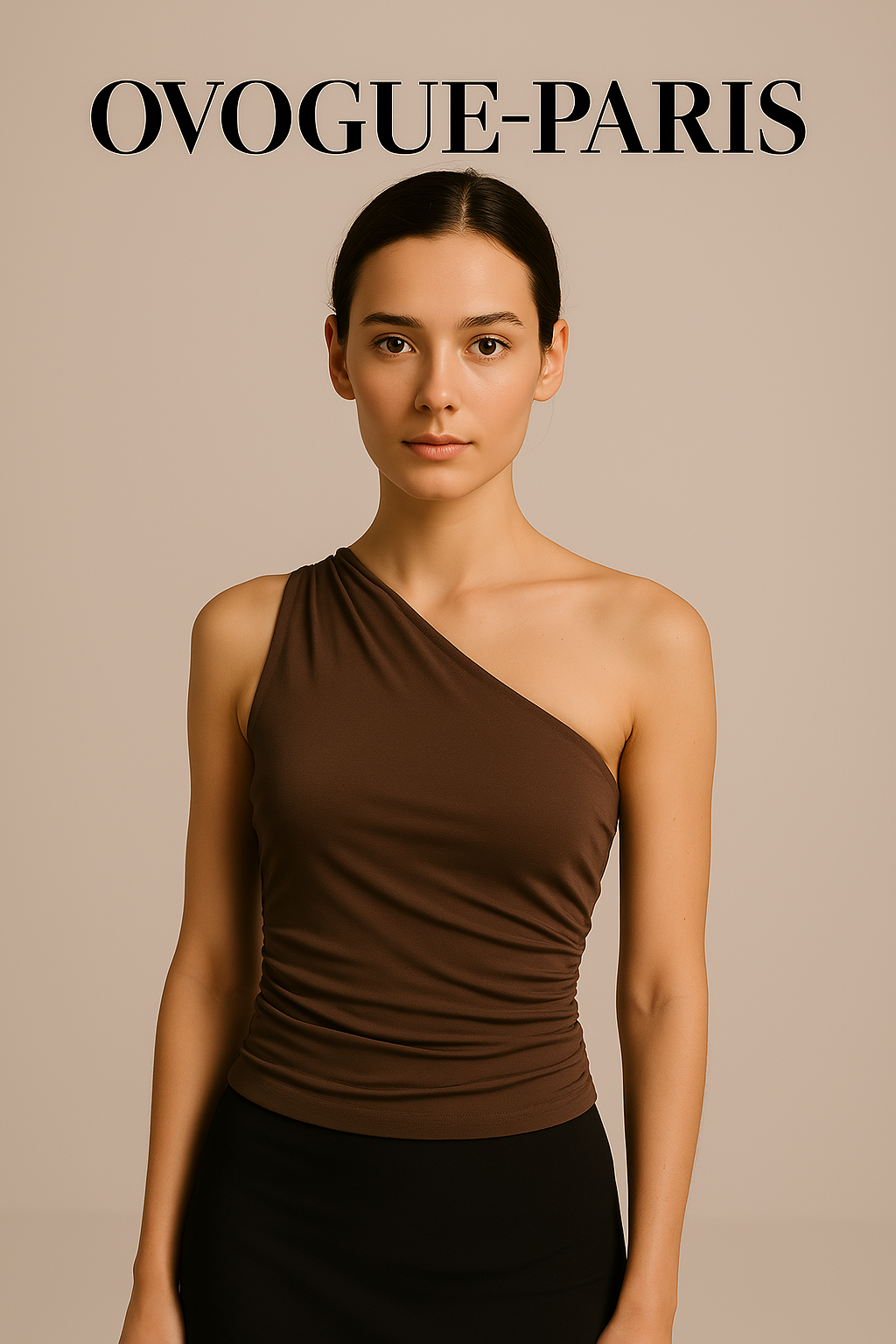 Ovogue-Paris™| Top Asymétrique À Une Épaule