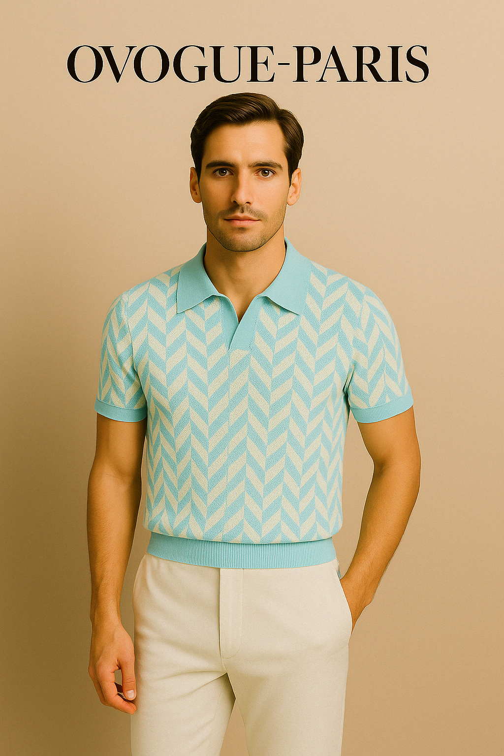 Ovogue-Paris™ | Polo à col en V