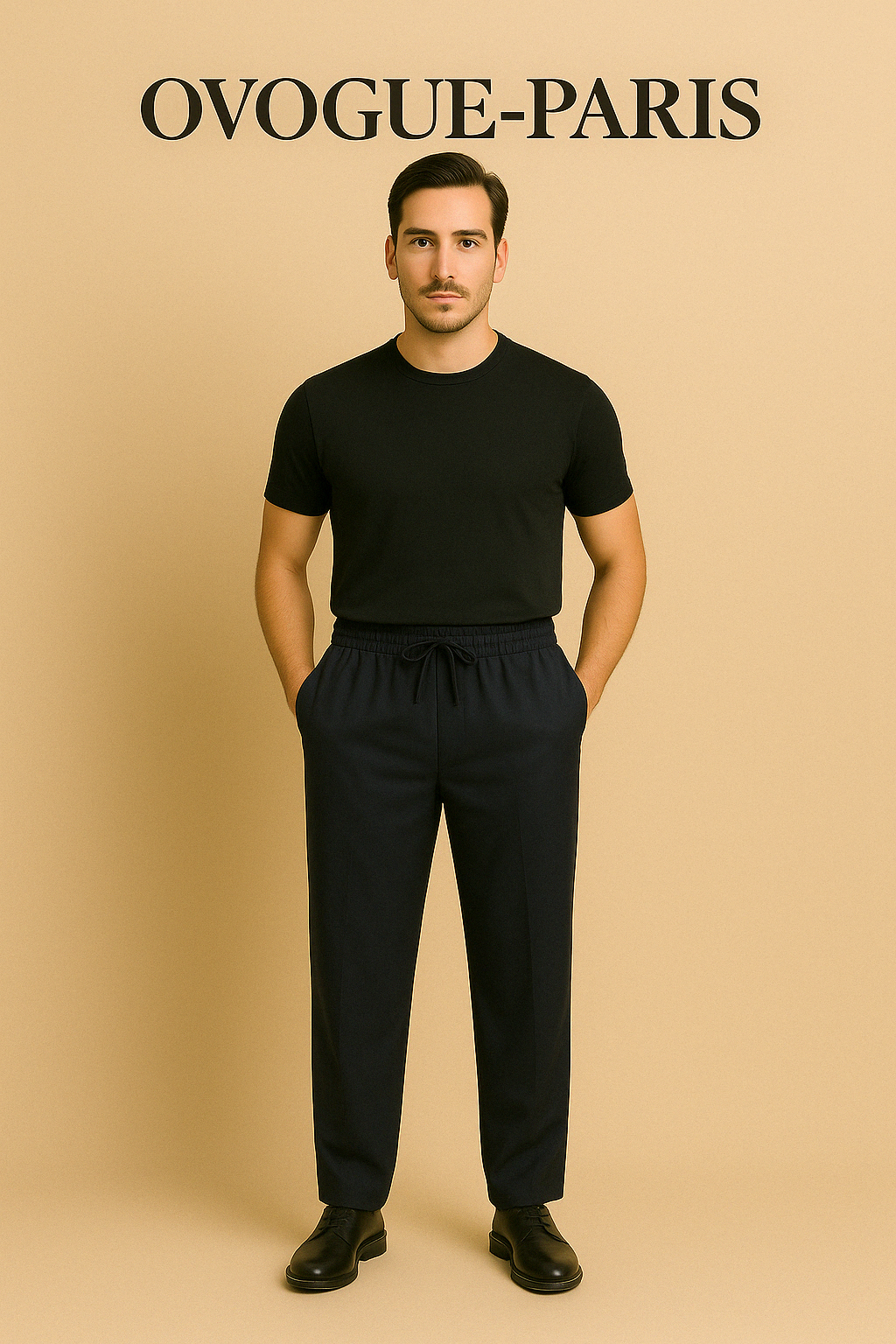 Ovogue-Paris™ | Pantalon slim en lin