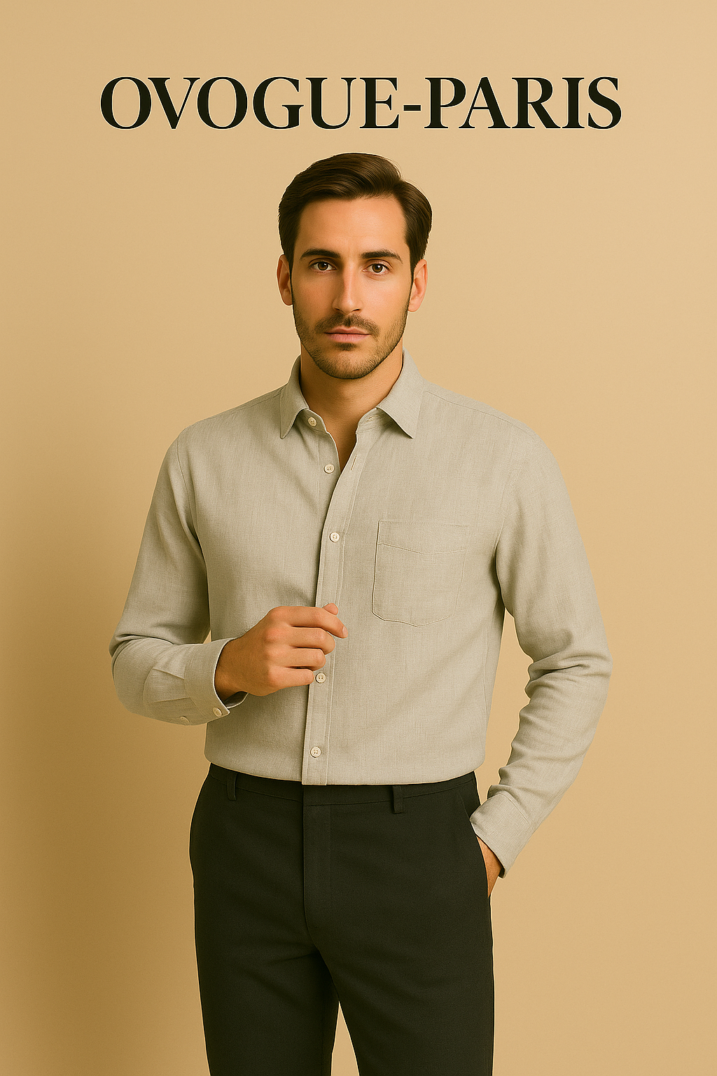 Ovogue-Paris™ | Chemise en lin
