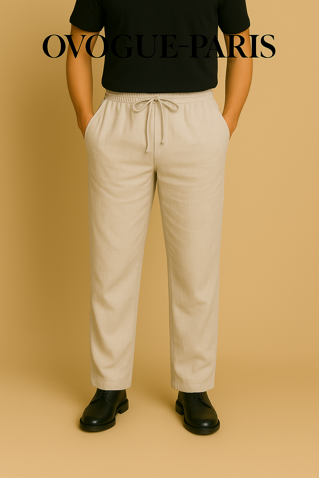 Ovogue-Paris™ | Pantalon en lin