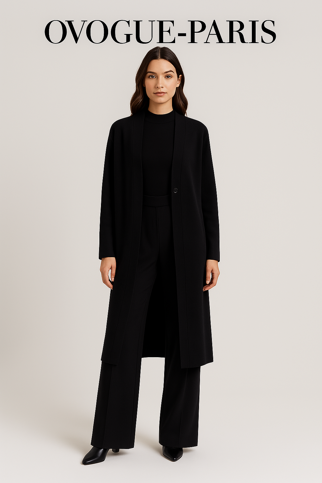 Ovogue-Paris™ | Ensemble trois pièces en maille Luxe