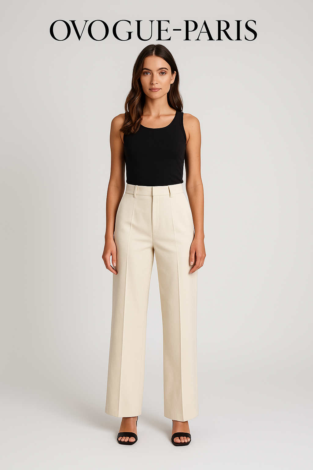 Ovogue-Paris™ | Pantalon Large Élégant