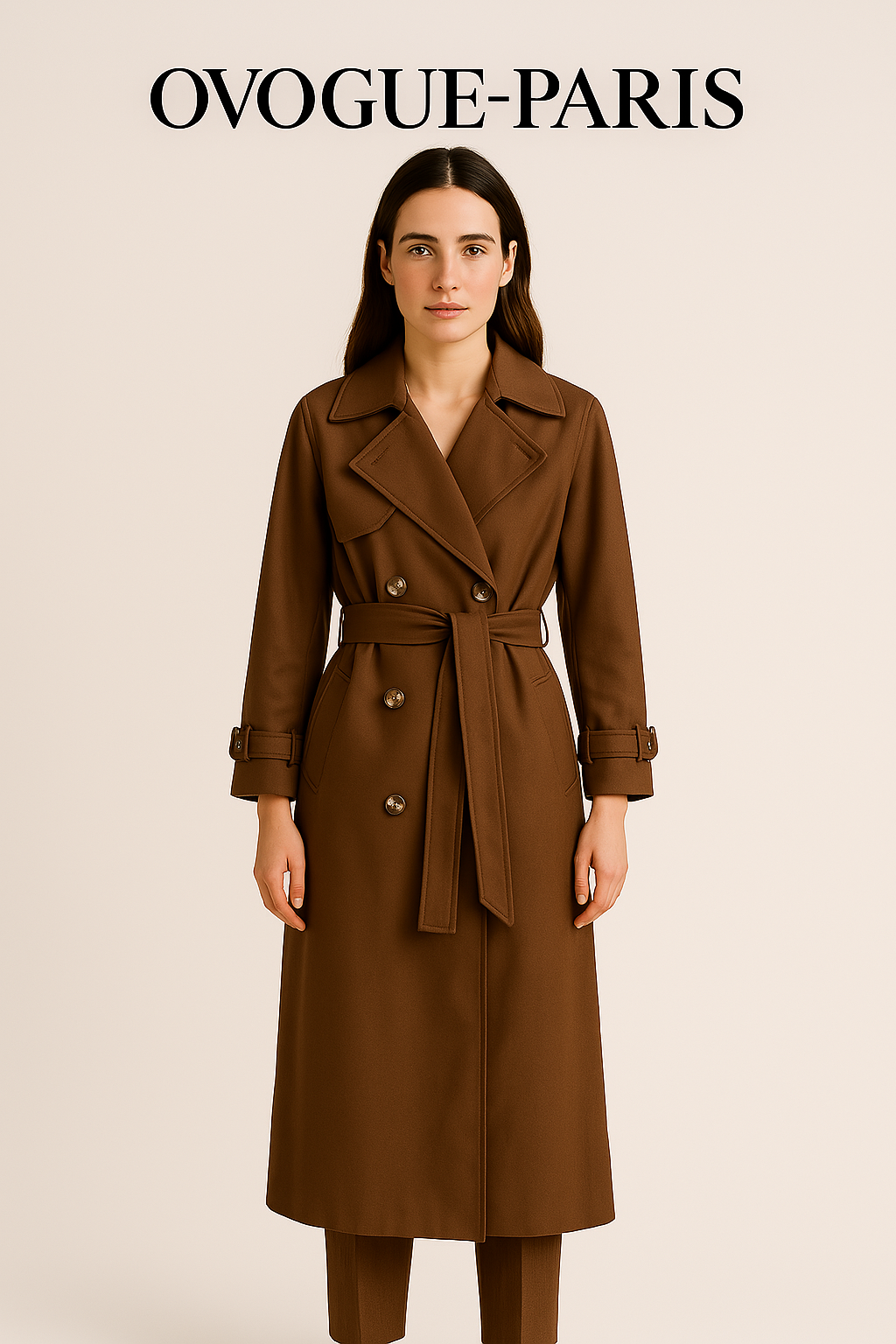 Ovogue-Paris™ | Trench-coat en daim
