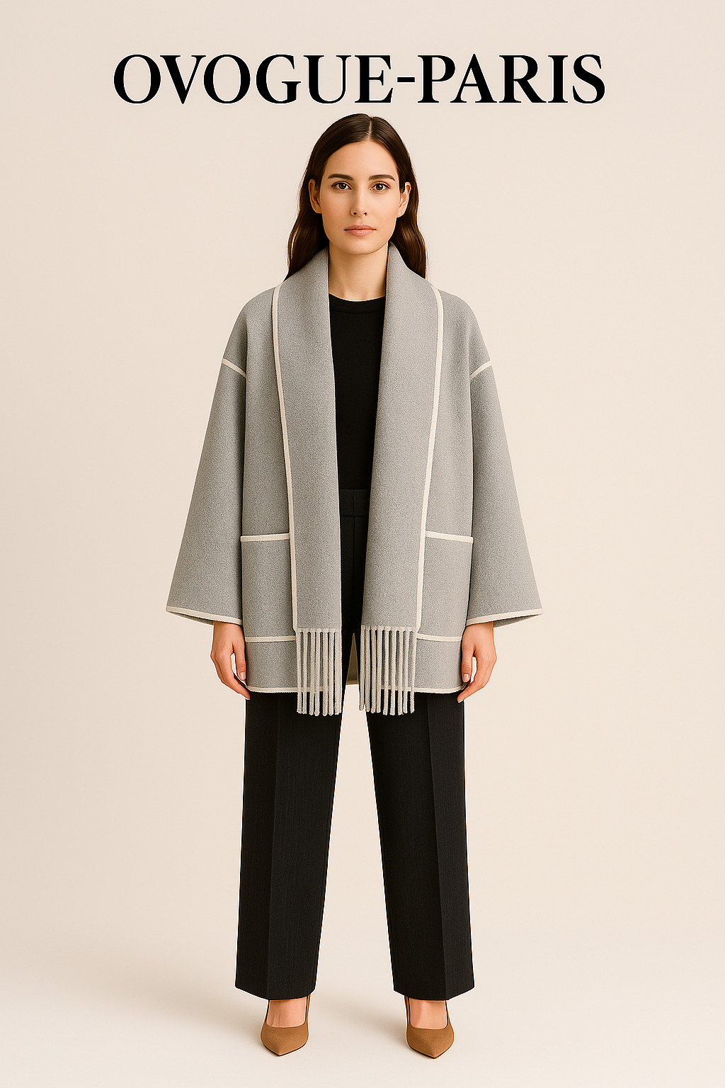 Ovogue-Paris™ | Manteau Chic Intemporel