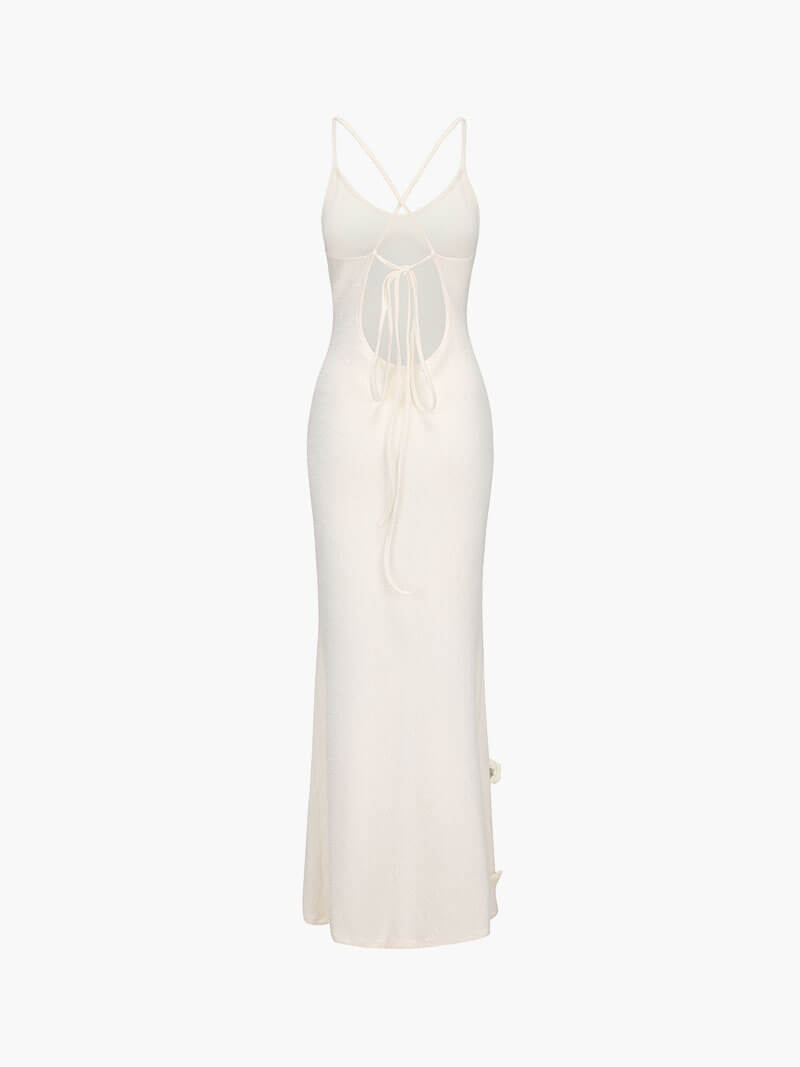 Ovogue-Paris™ |  Robe longue avec des roses
