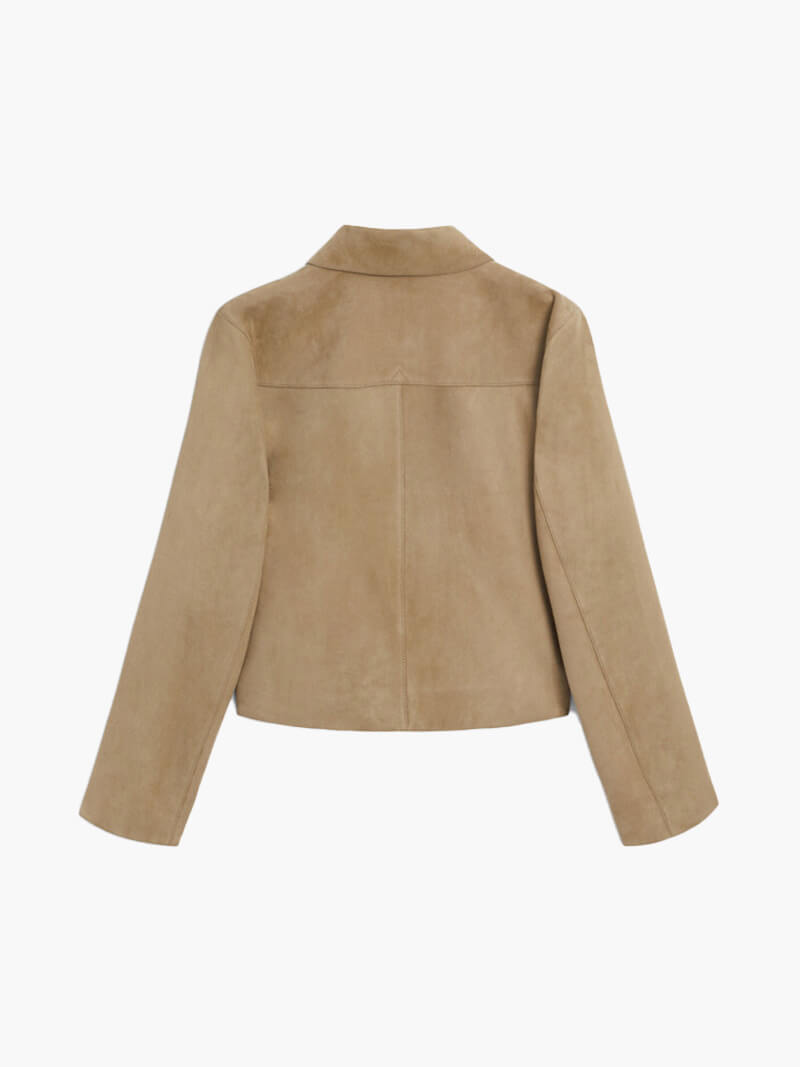 Ovogue-Paris™ | Veste en faux daim