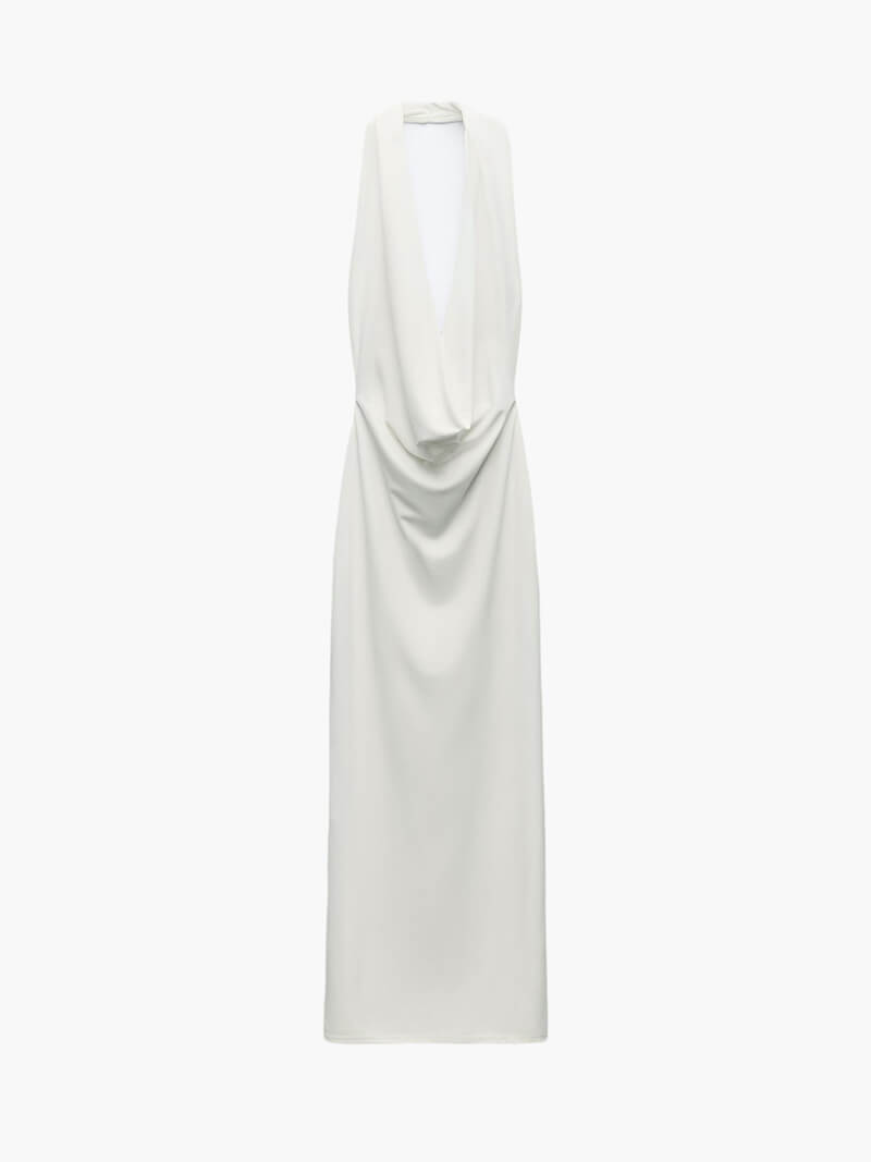 Ovogue-Paris™ | Robe avec col en V profond