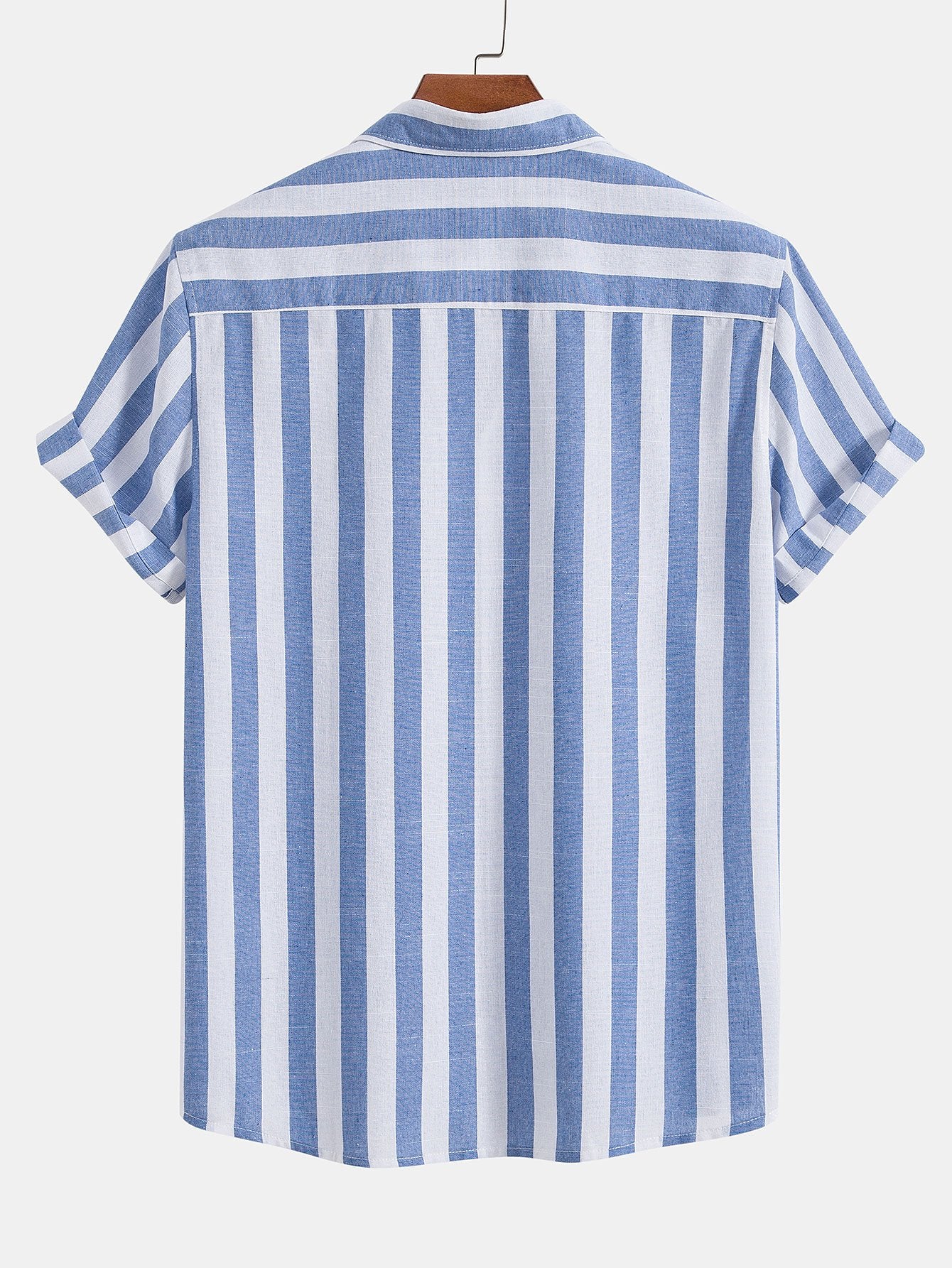 Ovogue-Paris™ | Ensemble d'été rayé à manches courtes